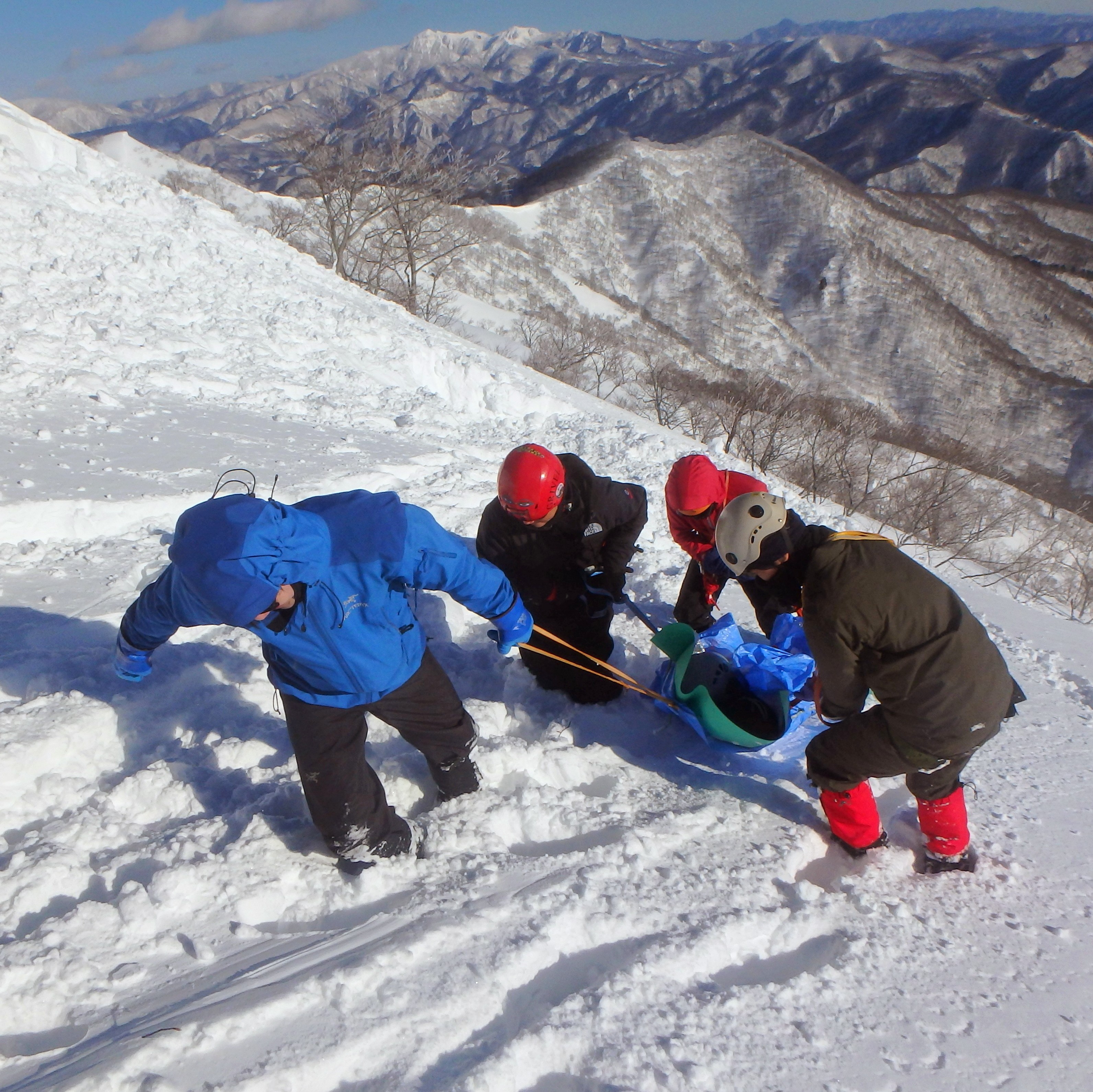 谷川 雪山総合訓練 15 1 24 25 ぶなの会